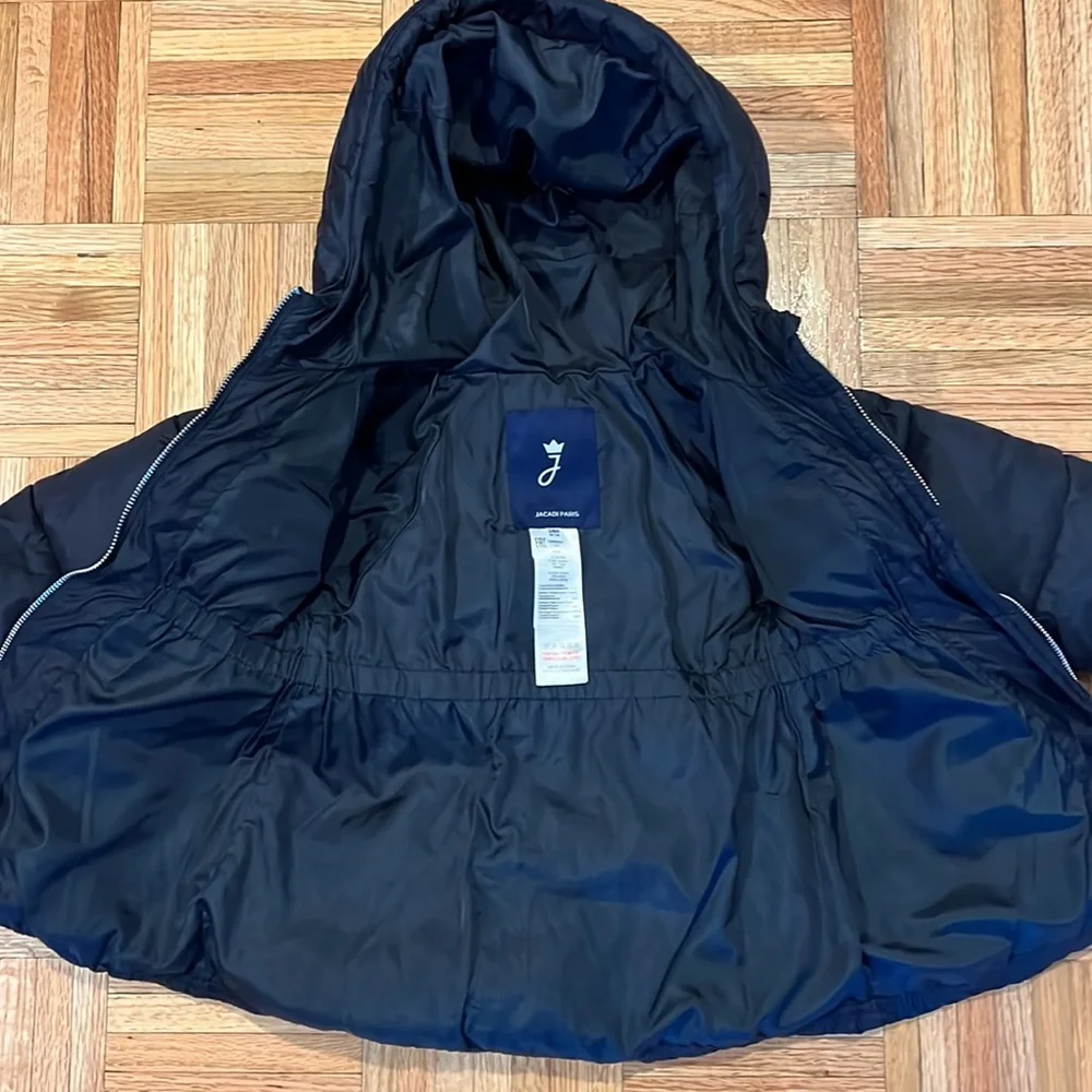 Jacadi Navy Puffer Coat 24M - Picture 4 of 6